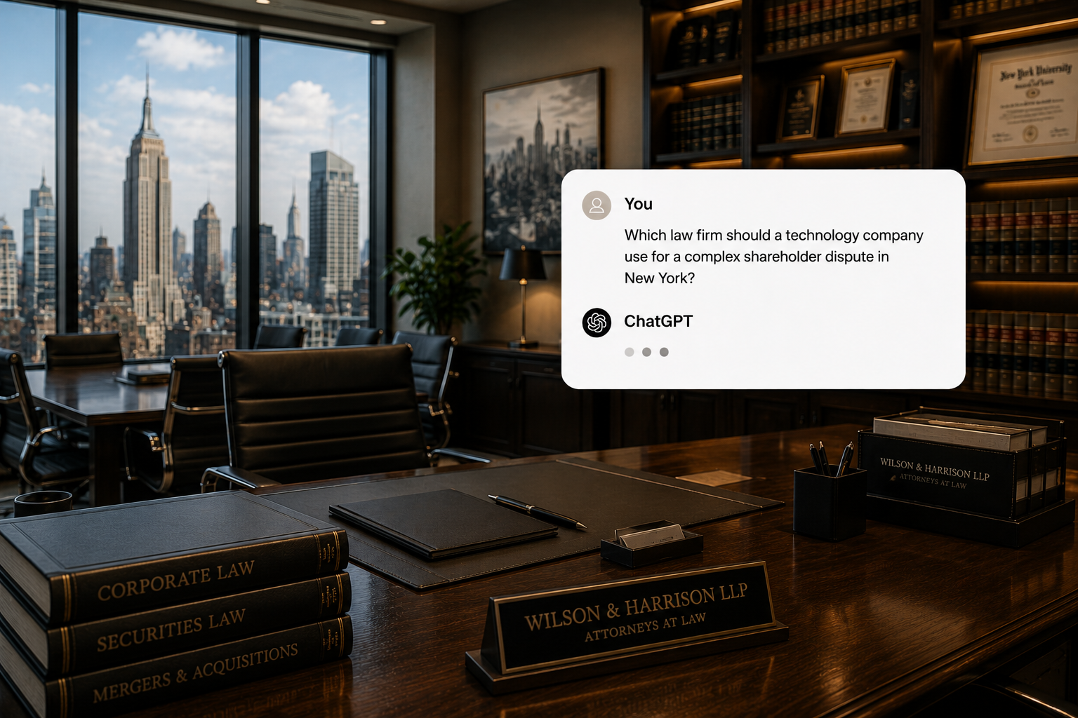 Law firm GEO example